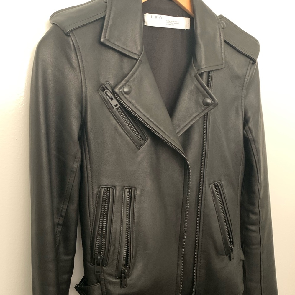 Iro Han Leather Jacket - Picture 7 of 8